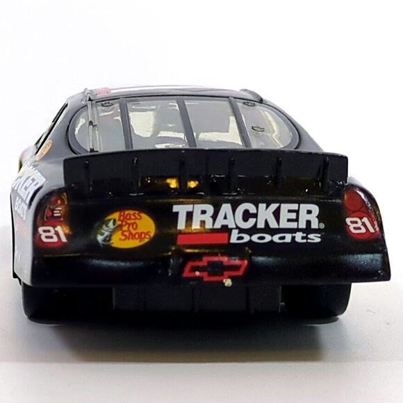 Tony Stewart #81 Bass Pro Tracker Chevy 1:24 Die Cast NASCAR Winner’s Circle VTG - Picture 4 of 7